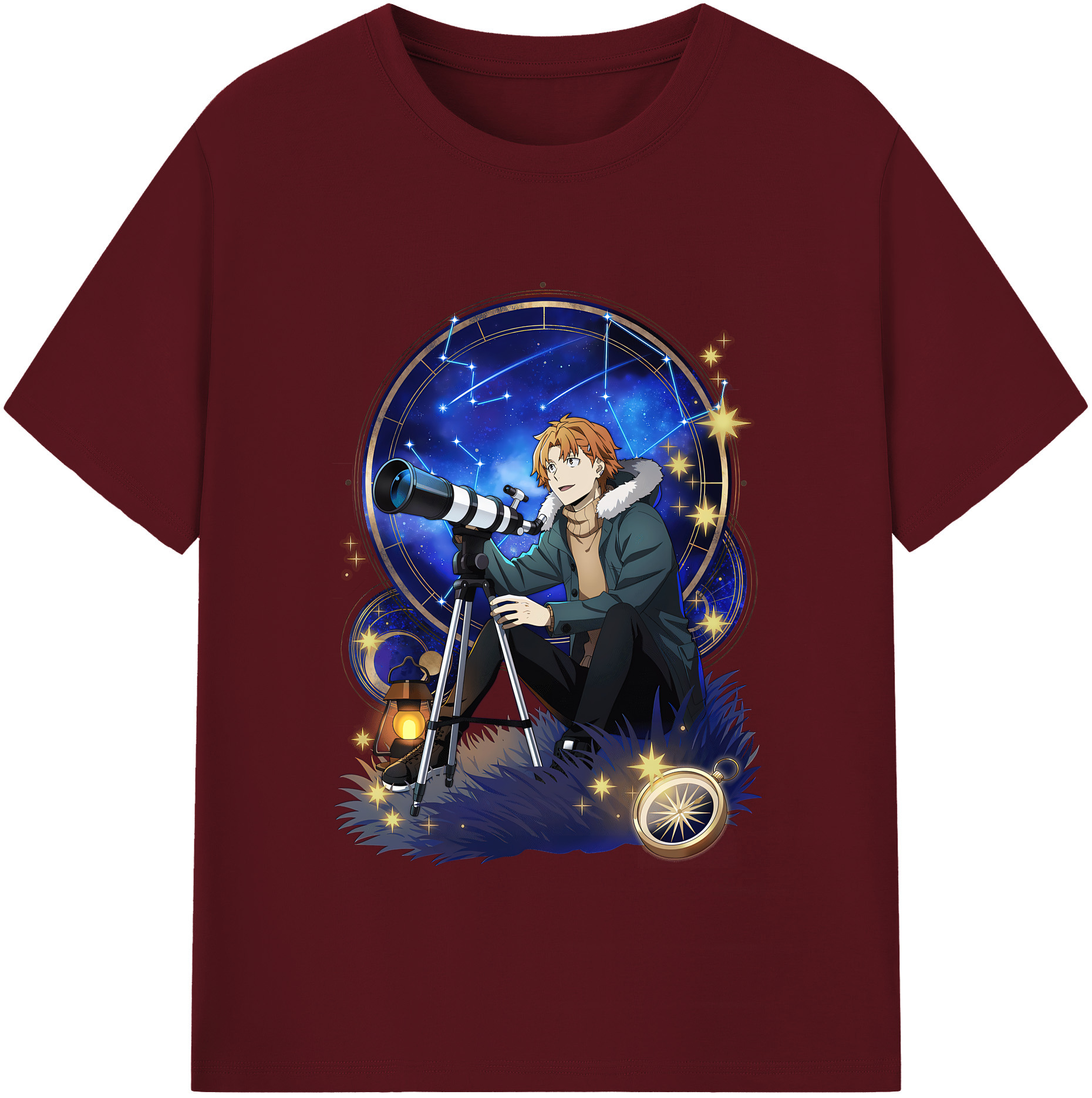 （画像用） 文豪ストレイドッグス Bungo Stray Dogs 綿100％半袖Tシャツ（フロントプリント）